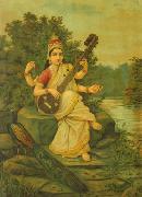 Raja Ravi Varma, Saraswati